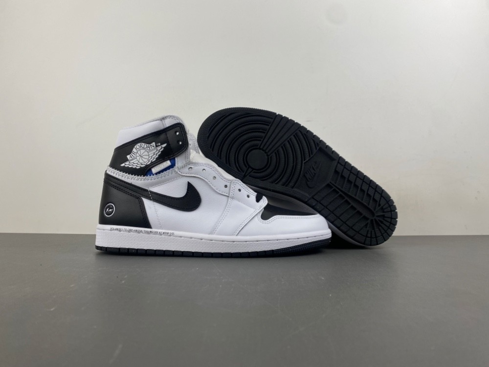 Union Fragment Air Jordan 1 White Black II7282-100