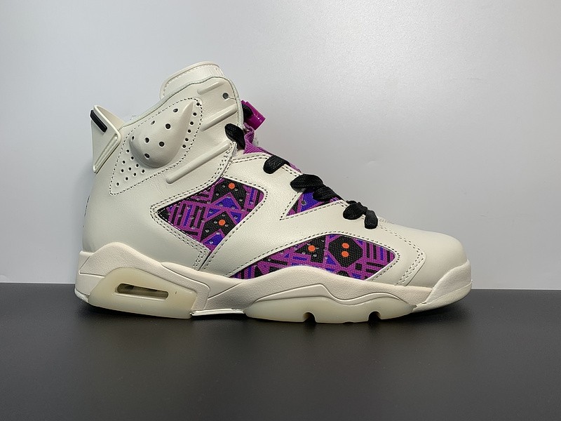AIR JORDAN 6 RETRO QUAI54 SAIL BLACK CZ4152-101