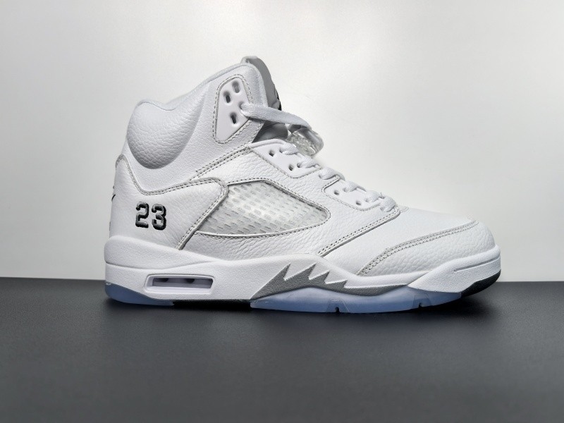 Air Jordan 5 White Metallic 2026 HQ7978-103