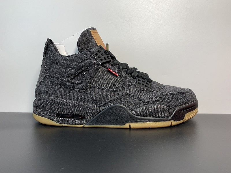 AIR JORDAN 4 RETRO LEVIS NRG "LEVI'S" BLACK AO2571-001