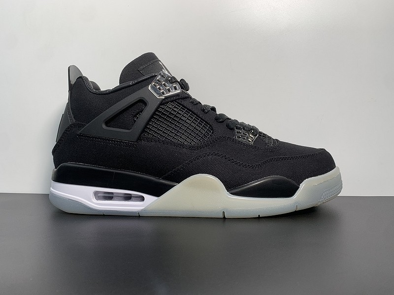 Eminem x Carhartt x Air Jordan 4 Retro 'Black Chrome' 582314-879