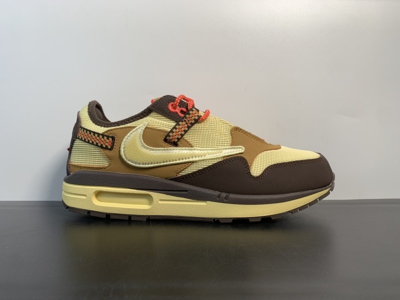 TRAVIS SCOTT X NIKE AIR MAX 1 “BAROQUE BROWN” DO9392-200
