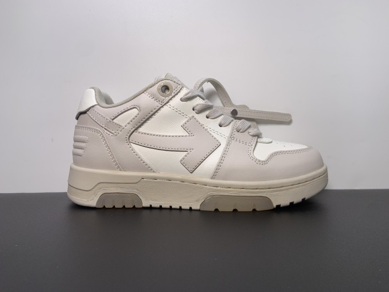 OF™ C/O VIRGIL ABLOH OUT OF OFFICE LOW-TOP LEATHER SNEAKERS ‘OOO“