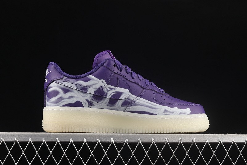 AIR FORCE 1 LOW 'PURPLE SKELETON' CU8067-500
