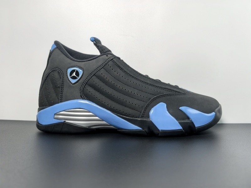 Air Jordan 14 “Black/University Blue” 487471-007
