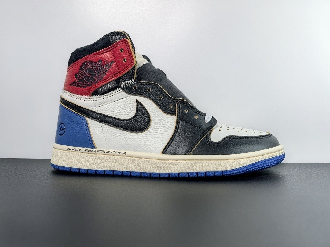 Union x Fragment x Air Jordan 1 High OG “Varsity Red/Sport Royal”  IO7847-002