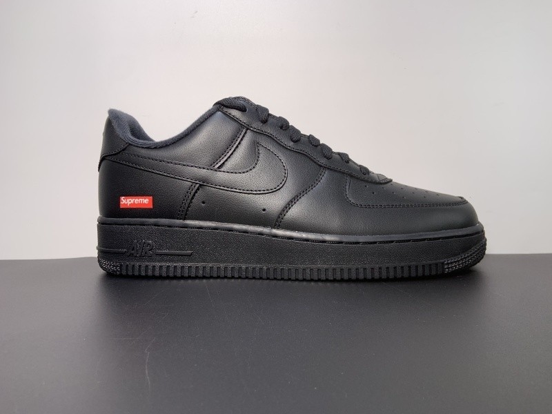NIKE Supreme NIKE AIR FORCE 1 LOW BLACK CU9225-001