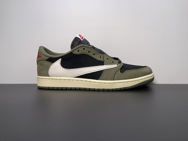 TRAVIS SCOTT X AIR JORDAN 1 LOW OG “BLACK OLIVE” DM7866-002