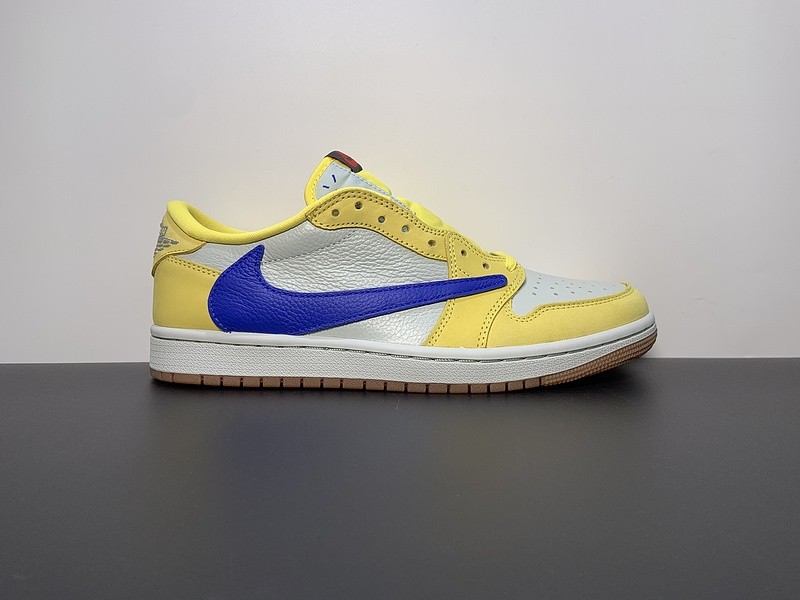 TRAVIS SCOTT X AIR JORDAN 1 LOW OG “CANARY” DZ4137-700