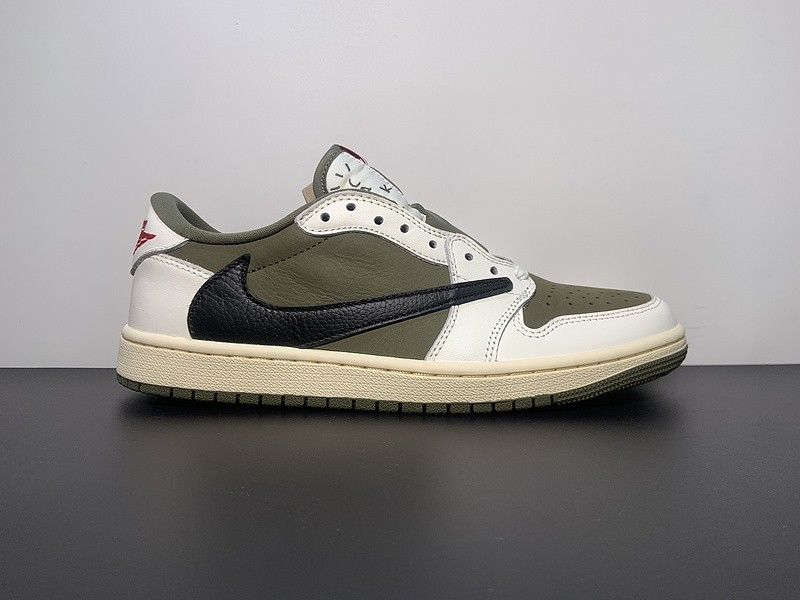 TRAVIS SCOTT X AIR JORDAN 1 LOW OG “MEDIUM OLIVE” DM7866-200
