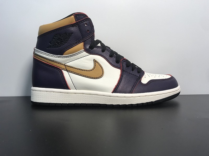 AIR JORDAN 1 RETRO HIGH OG DEFIANT SB LAKERS CD6578-507