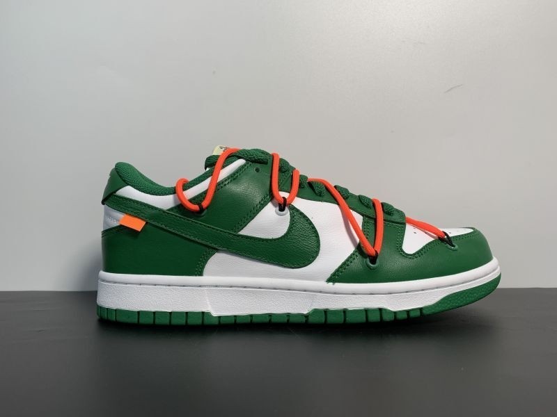 OF NIKE DUNK LOW LEATHER GREEN CT0856-100