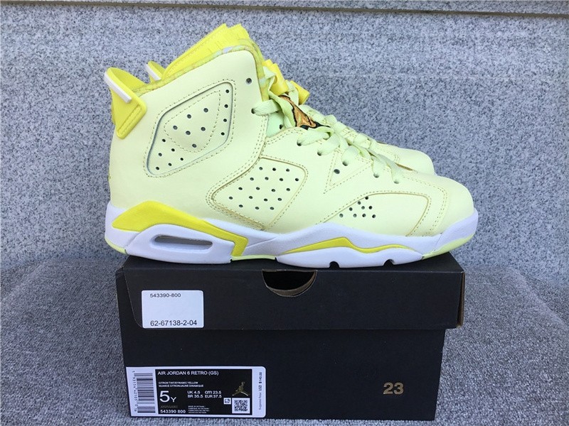 AIR JORDAN 6 YELLOW 543390-800