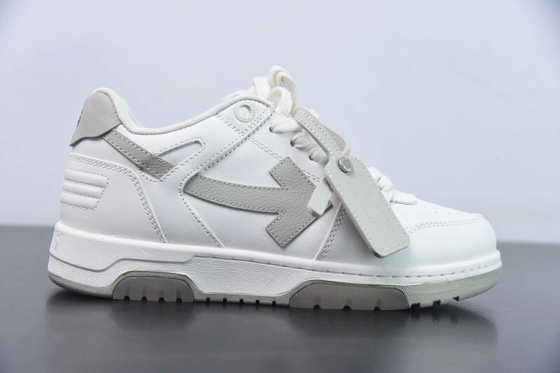 OF™ C/O VIRGIL ABLOH OUT OF OFFICE LOW-TOP LEATHER SNEAKERS ‘OOO“