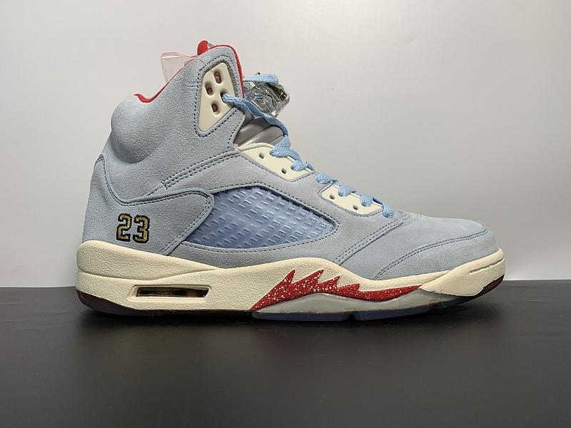 TROPHY ROOM X AIR JORDAN 5 RETRO "ICE BLUE" CI1899-400