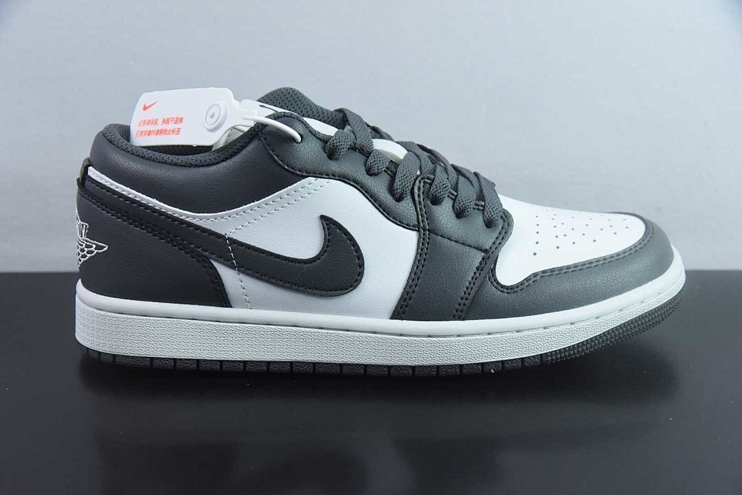Air Jordan 1 Low Iron Grey White 553558-044