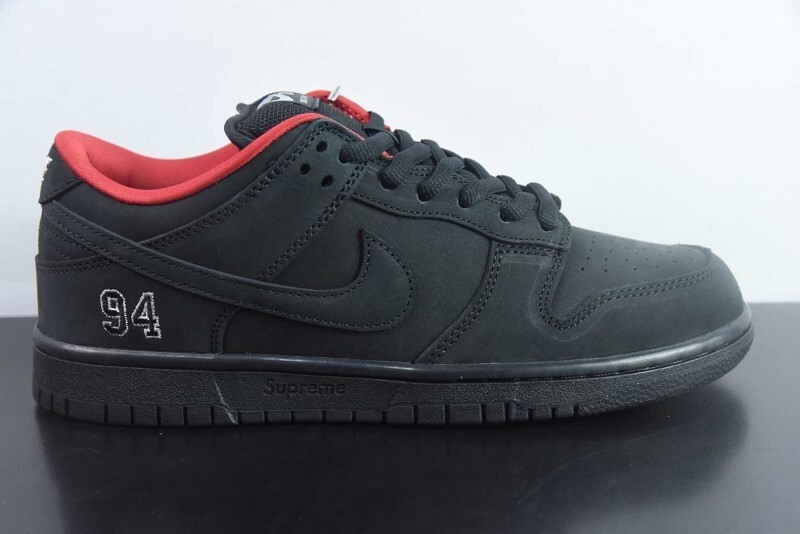 Supreme x Nike SB Dunk Low Black HQ8487-001