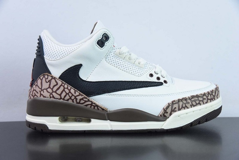 Air Jordan 3 "Palomino" Wear and breathable retro 136064-168