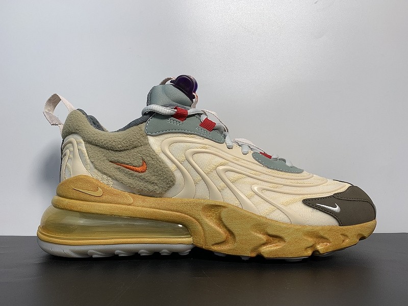 TRAVIS SCOTT’S NIKE AIR MAX 270 REACT “CACTUS TRAILS” CT2864-200