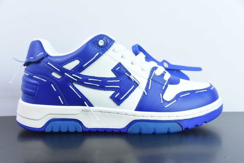 OF™ C/O VIRGIL ABLOH OUT OF OFFICE LOW-TOP LEATHER SNEAKERS ‘OOO“