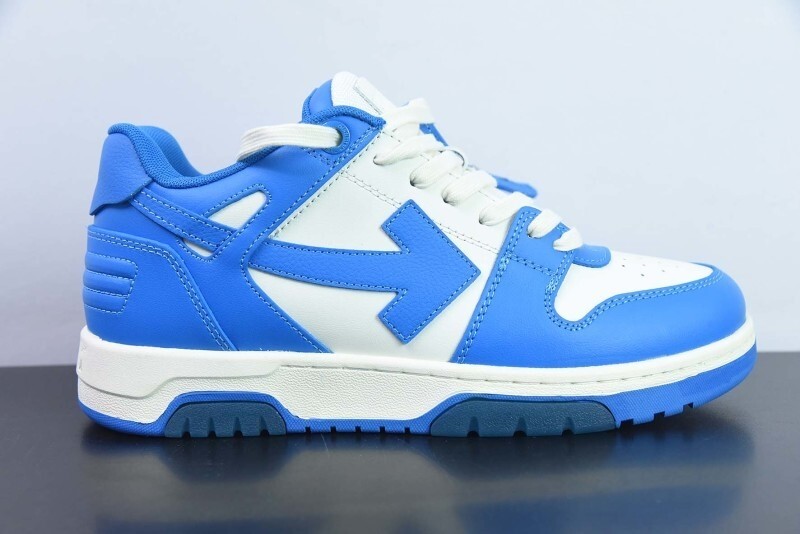 OF™ C/O VIRGIL ABLOH OUT OF OFFICE LOW-TOP LEATHER SNEAKERS ‘OOO“