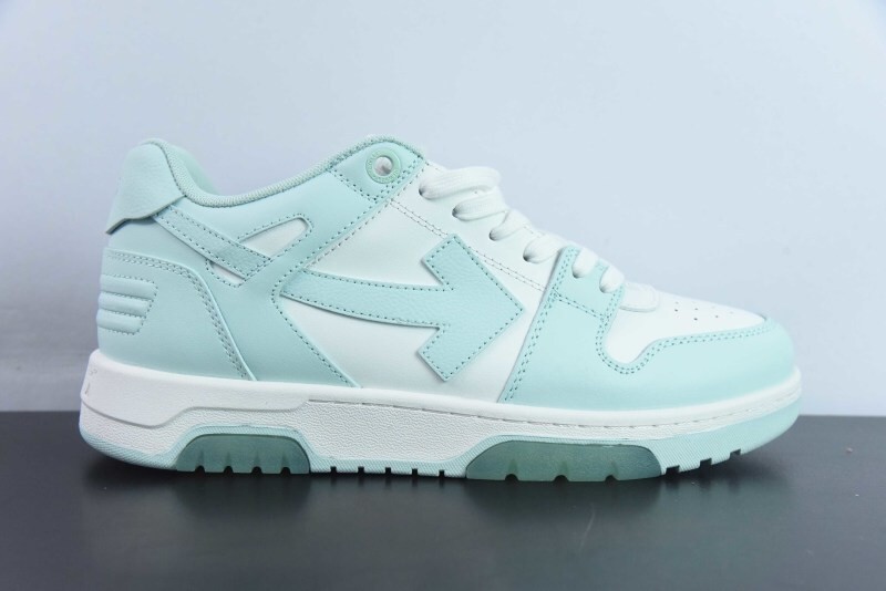OF™ C/O VIRGIL ABLOH OUT OF OFFICE LOW-TOP LEATHER SNEAKERS ‘OOO“