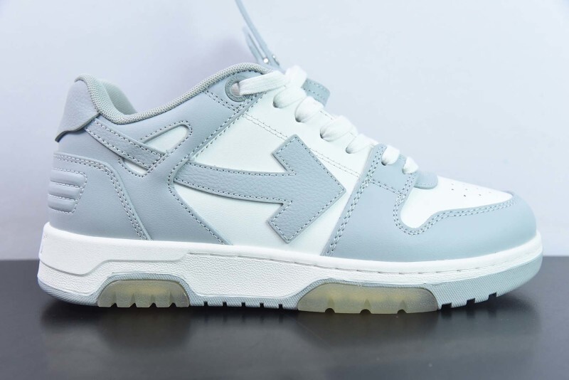 OF™ C/O VIRGIL ABLOH OUT OF OFFICE LOW-TOP LEATHER SNEAKERS ‘OOO“