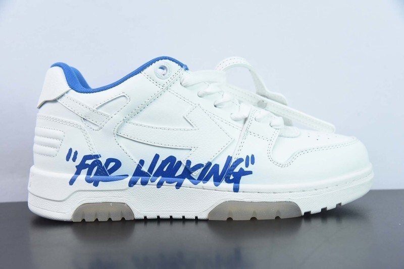 OF™ C/O VIRGIL ABLOH OUT OF OFFICE LOW-TOP LEATHER SNEAKERS ‘OOO“
