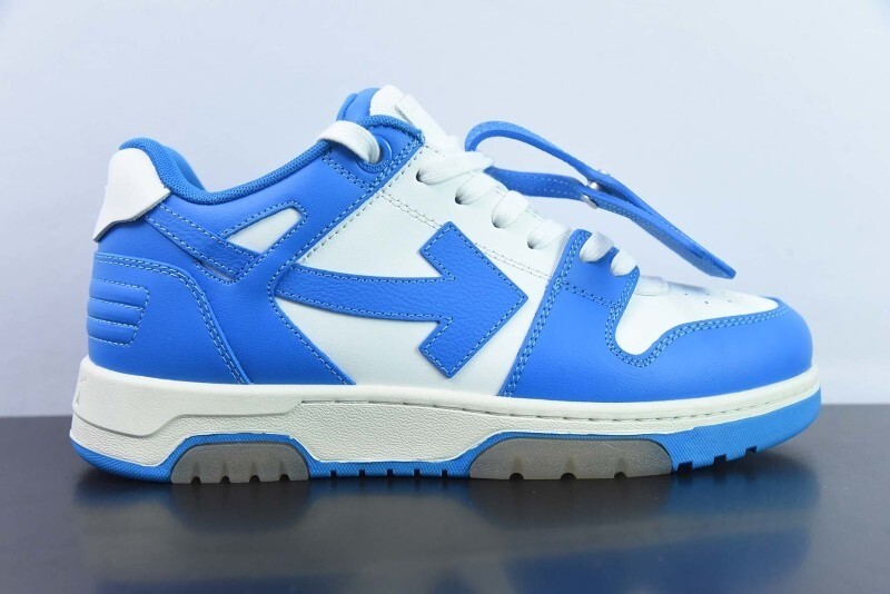 OF™ C/O VIRGIL ABLOH OUT OF OFFICE LOW-TOP LEATHER SNEAKERS ‘OOO“