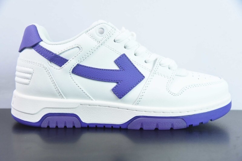 OF™ C/O VIRGIL ABLOH OUT OF OFFICE LOW-TOP LEATHER SNEAKERS ‘OOO“