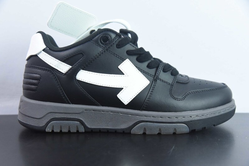 OF™ C/O VIRGIL ABLOH OUT OF OFFICE LOW-TOP LEATHER SNEAKERS ‘OOO“