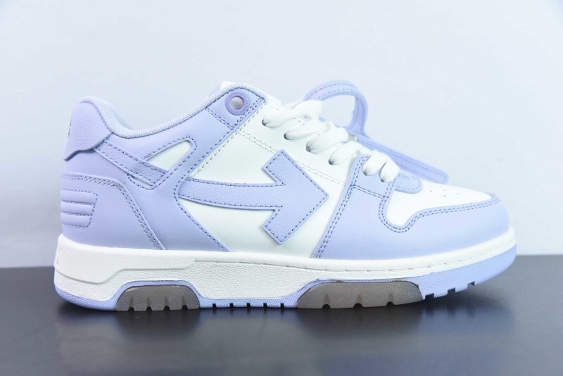 OF™ C/O VIRGIL ABLOH OUT OF OFFICE LOW-TOP LEATHER SNEAKERS ‘OOO“