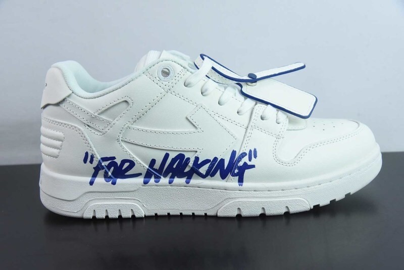 OF™ C/O VIRGIL ABLOH OUT OF OFFICE LOW-TOP LEATHER SNEAKERS ‘OOO“