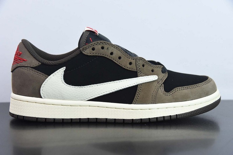 AIR JORDAN 1 RETRO HIGH TRAVIS SCOTT LOW DARK MOCHA CQ4277-001