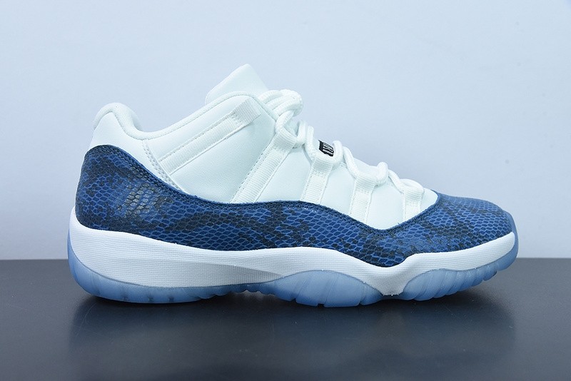 AIR JORDAN 11 RETRO LOW 'NAVY SNAKESKIN' 2019 CD6846-102