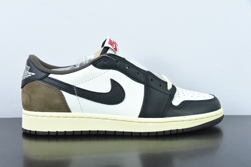 Travis Scott x Air Jordan 1 Low Dark Mocha Black CQ4277-105
