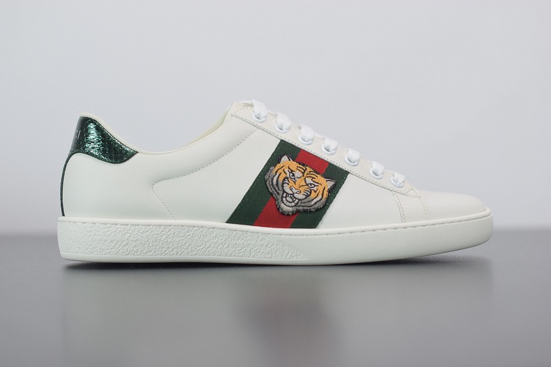 GUCCI ACE EMBROIDERED LOW-TOP SNEAKER
