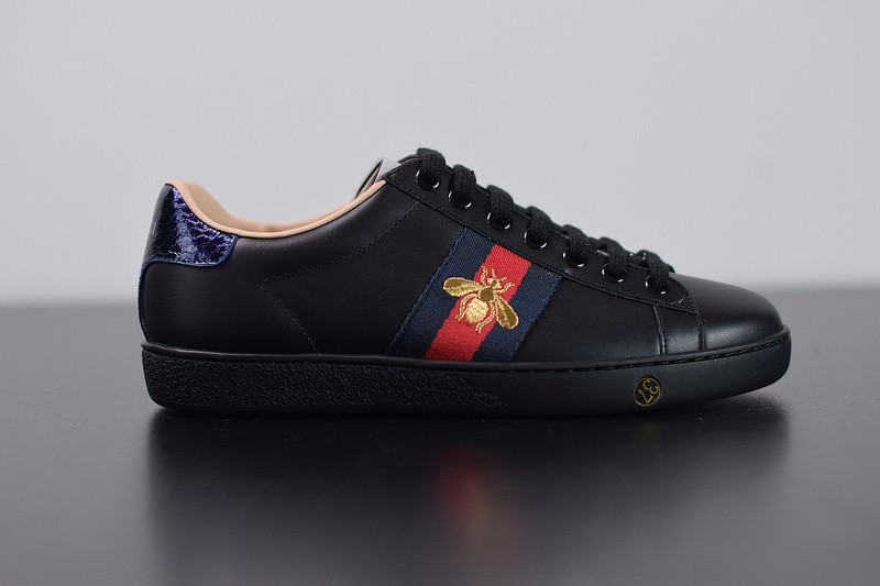 GUCCI ACE EMBROIDERED LOW-TOP SNEAKER