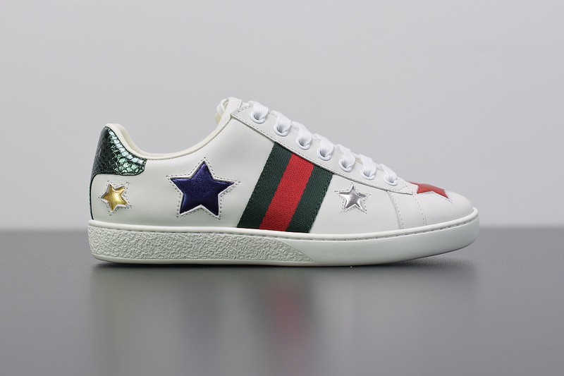 GUCCI ACE EMBROIDERED LOW-TOP SNEAKER