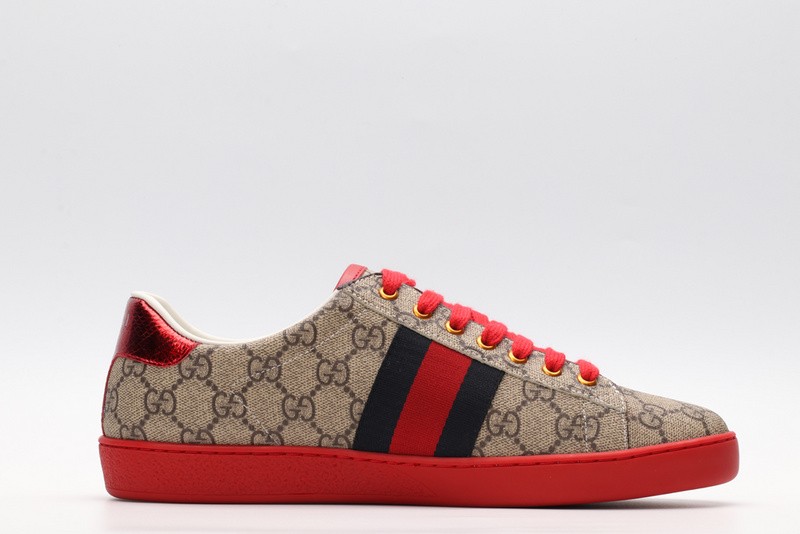 GUCCI ACE EMBROIDERED LOW-TOP SNEAKER