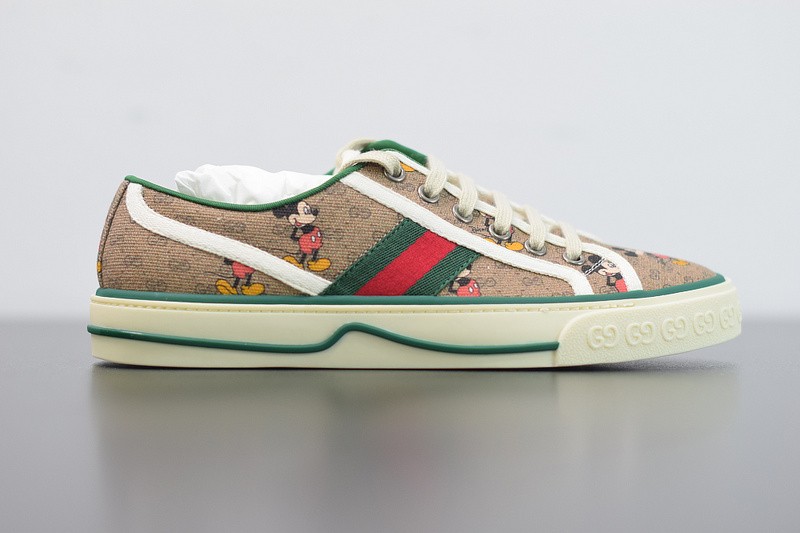 GUCCI ACE EMBROIDERED LOW-TOP SNEAKER
