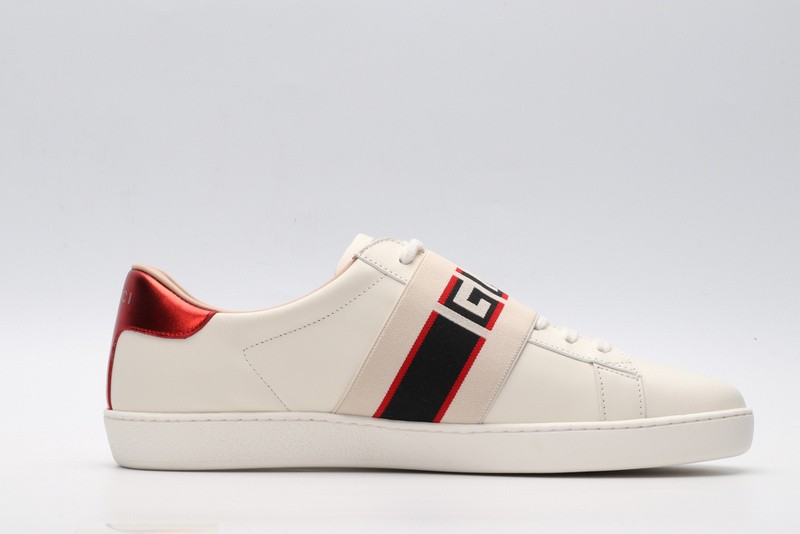 GUCCI ACE EMBROIDERED LOW-TOP SNEAKER