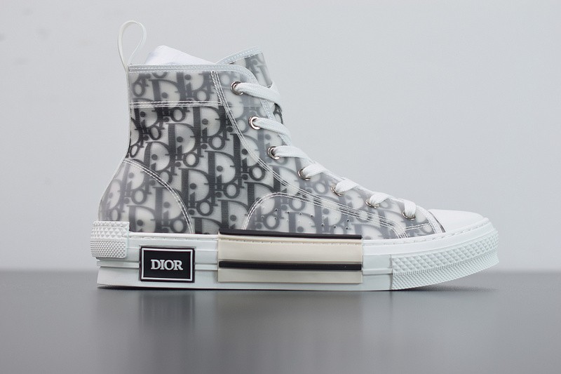DIO* B23 HIGH-TOP SNEAKERS IN OBLIQUE L03N5