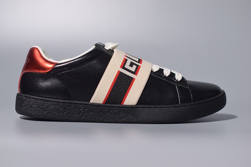 GUCCI ACE EMBROIDERED LOW-TOP SNEAKER