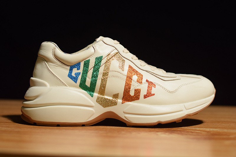 GUC  RHYTON VINTAGE TRAINER SNEAKER 524990 DRW00 9022