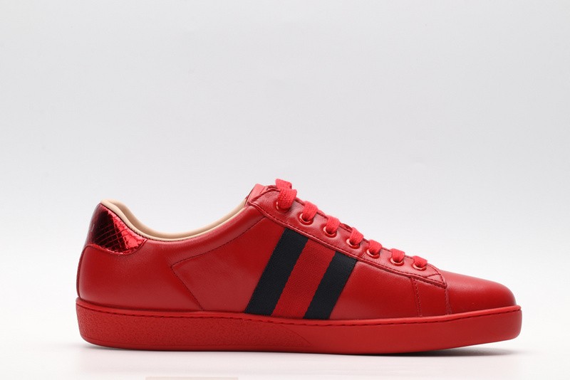 GUCCI ACE EMBROIDERED LOW-TOP SNEAKER