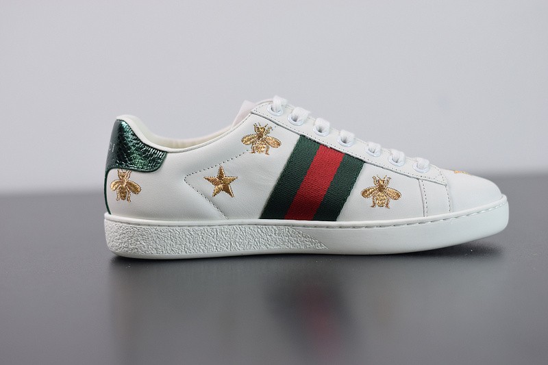 GUCCI ACE EMBROIDERED LOW-TOP SNEAKER
