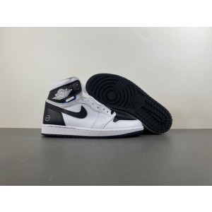 Union Fragment Air Jordan 1 White Black II7282-100