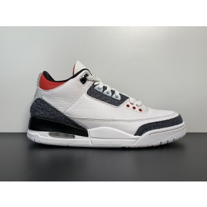 AIR JORDAN 3DENIM "FIRE RED" CZ6431-100