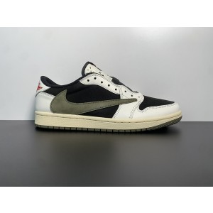 Travis Scott x Air Jordan 1 Low OG “Olive” DZ4137-106